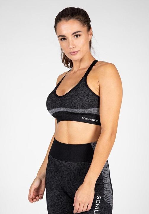 Image du produit Gorilla Wear Selah Seamless Sports Bra - noir (XL)