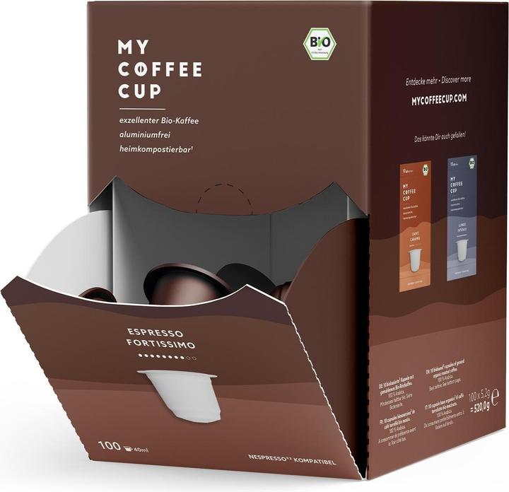 Immagine prodotto My-Cups Espresso Fortissimo (100 x Porta.)