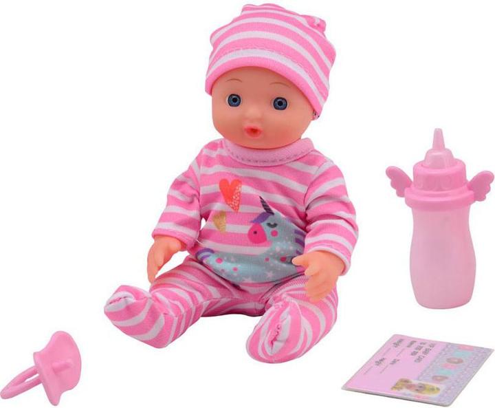 Image du produit Baby Rose Poupée qui boit et fait pipi, 17 cm
