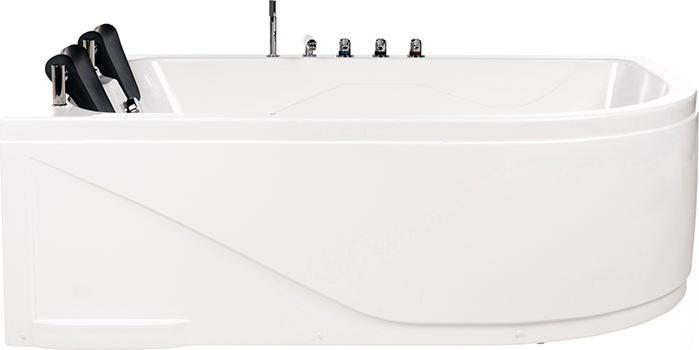 Image du produit Home Deluxe Baignoire balnéo 2 personnes DOLPHIN (droite) - 180x120x65cm (120 cm, 180 cm)