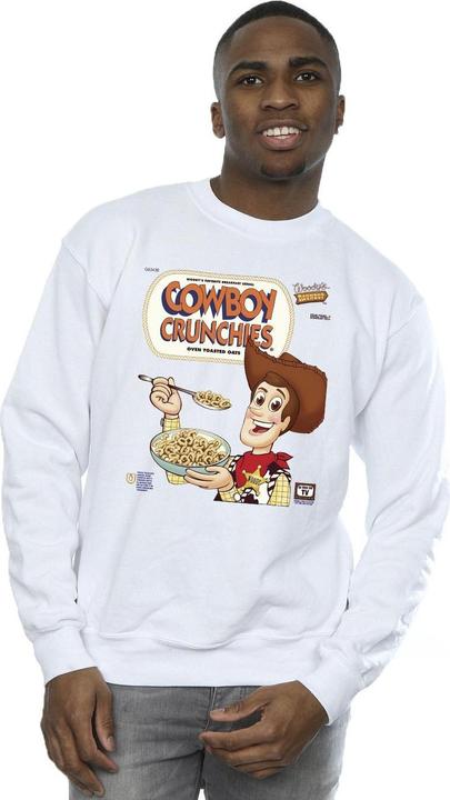 Actual product image Disney Mens Toy Story Woody Cowboy Crunchies Sweatshirt (S)