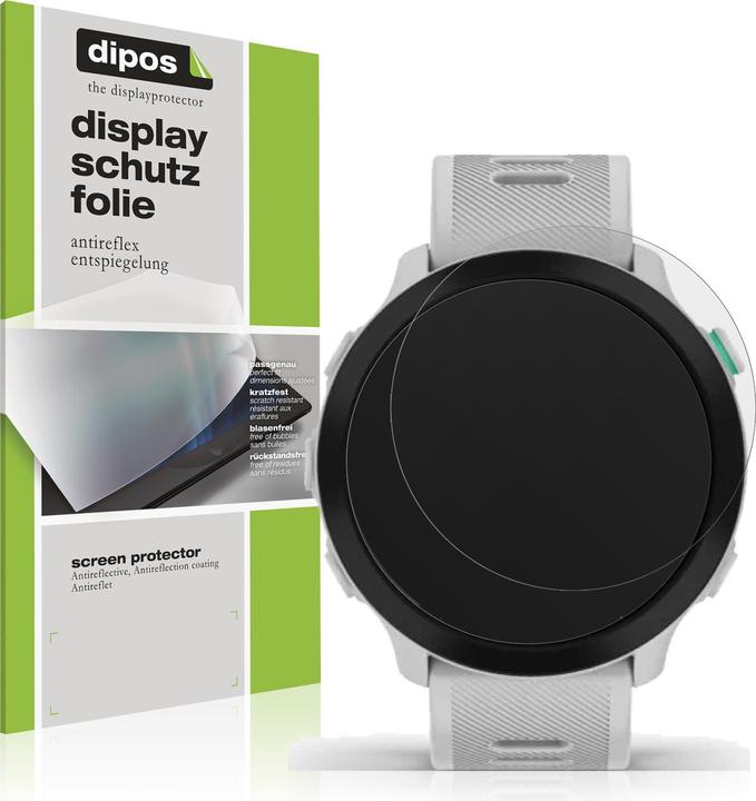 Actual product image Dipos Screen Protector Anti-Glare for Garmin Forerunner 55