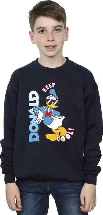 Actual product image Disney Boys Donald Duck Cool Sweatshirt (140, 146)