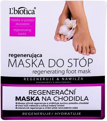 Produktbild L´Biotica Foot Mask Regenerating (Fussmaske, 32 ml)