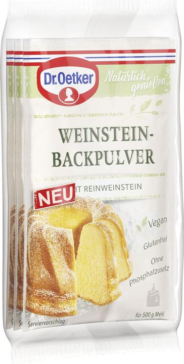 Dr. Oetker Poudre à lever Weinstein (60 g)