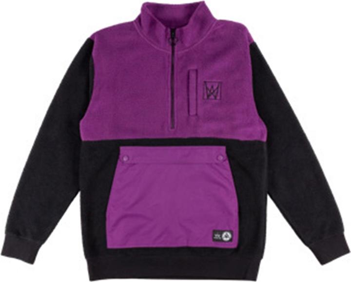 Welcome Icon Half-Zip Sherpa Fleece
