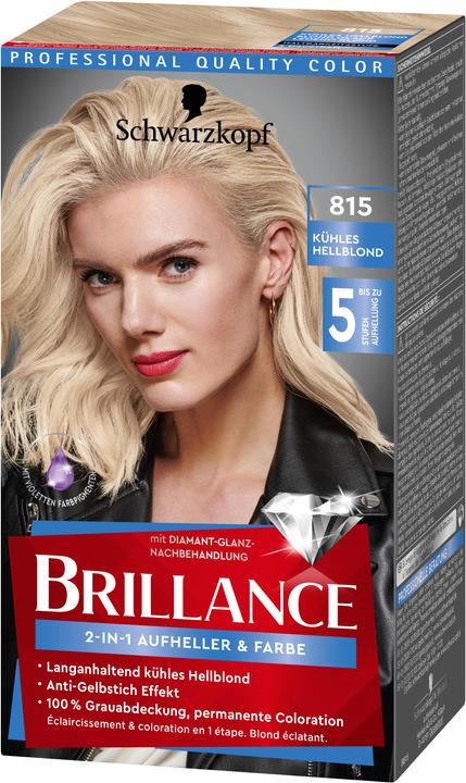 Produktbild Schwarzkopf Haarcoloration Brillance 816 Kühles Aschblond (816)