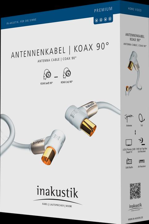 Produktbild Inakustik Premium 90° (100 dB, Antennenkabel)