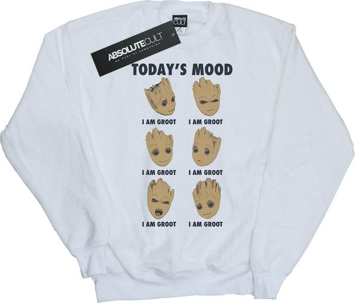 Guardians Of The Galaxy Groot Today's Mood Sweatshirt Mädchen