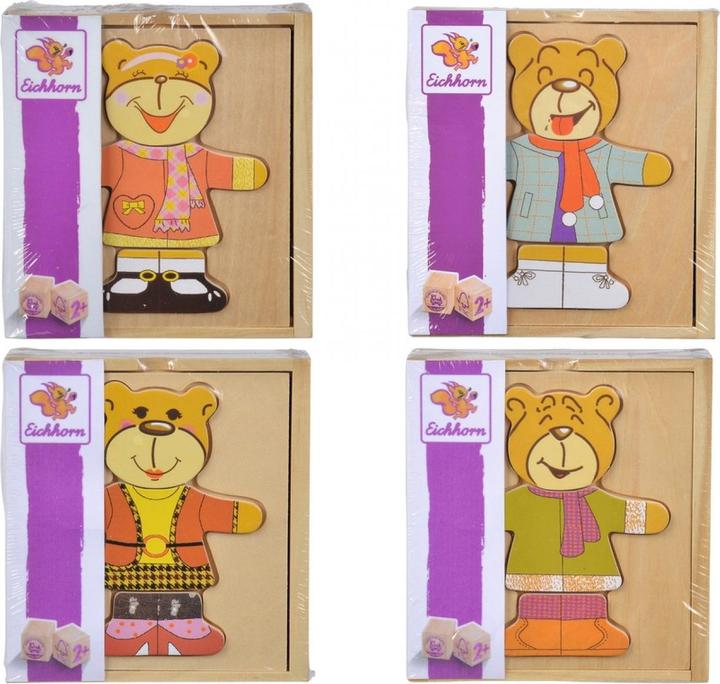 Image du produit Eichhorn Houten Puzzel Beer, 20pcs. (18 pièces)