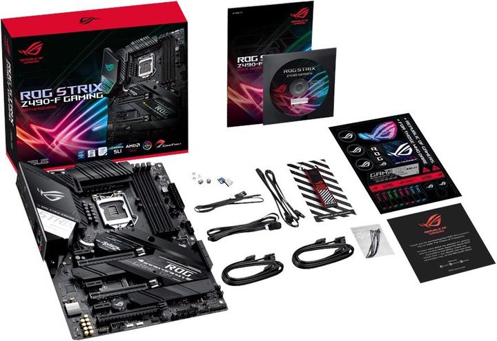 Produktbild ASUS ROG Strix Z490-F Gaming (LGA 1200, Intel Z490, ATX)