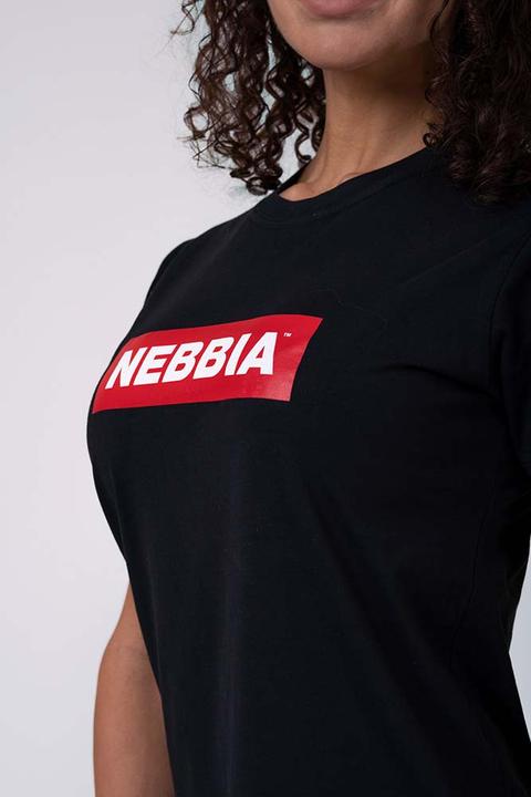 Image du produit Nebbia T-shirt basique femme 592 Noir (XS)