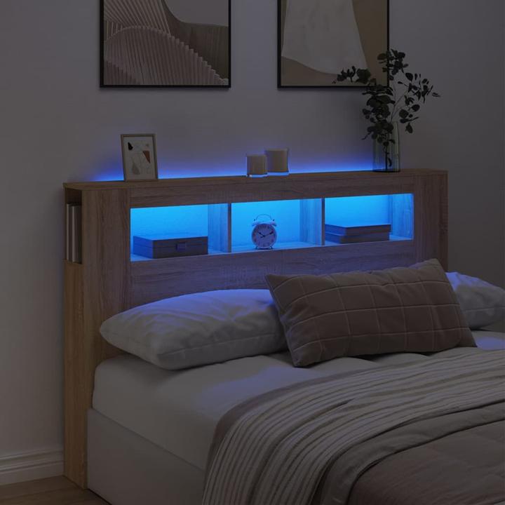 Produktbild VidaXL LED-Kopfteil (160 x 18.5 x 103.5 cm)