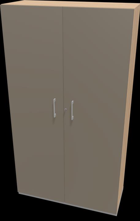Image du produit Narbutas Choice Armoire à portes battantes (100 x 40 x 182 cm)