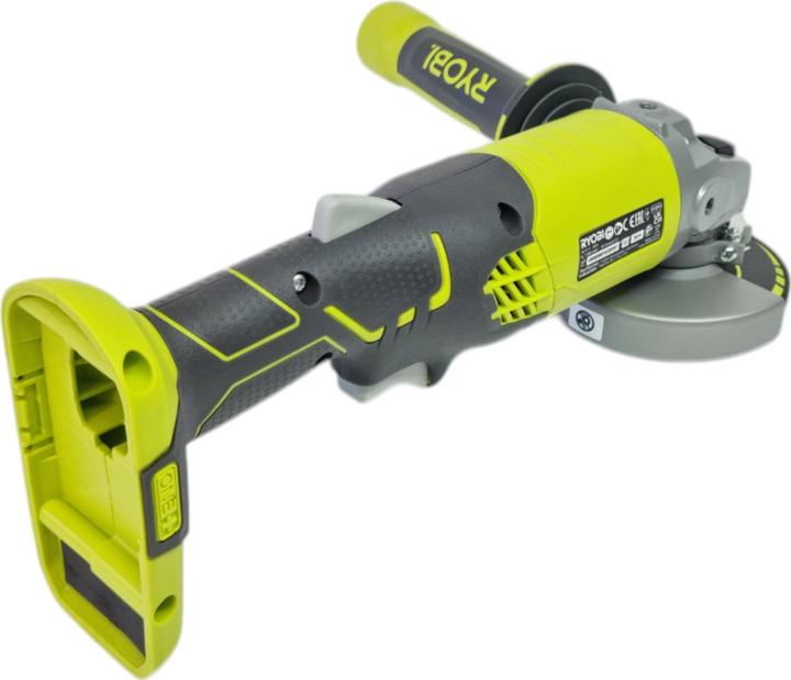 Actual product image Ryobi R18AG-0 Cordless angle grinder 18 V ONE+ 115 mm + 1x battery 4.0 Ah - without charger (115 mm)