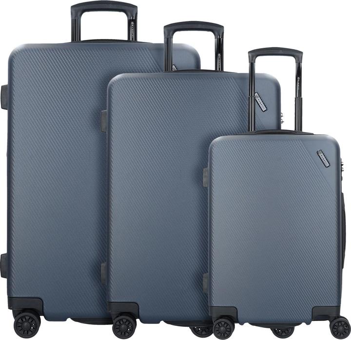 Produktbild Bugatti Kallisto Hartschalenkoffer 3er Set (205 l, XL (ab 115l))