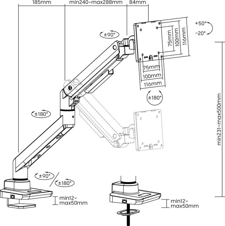 Actual product image equip 650181 (Table, 49")