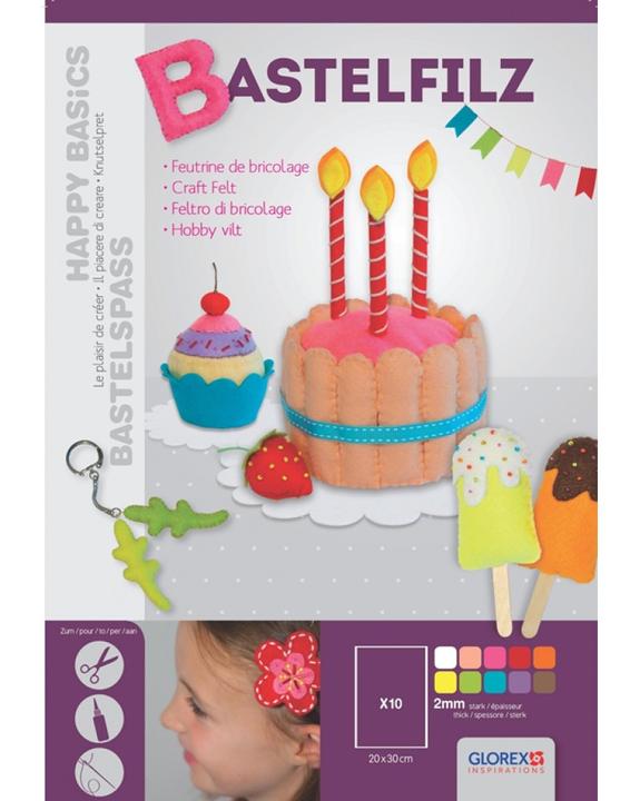 Produktbild Glorex Bastelfilz 2 mm / 250 g/m2