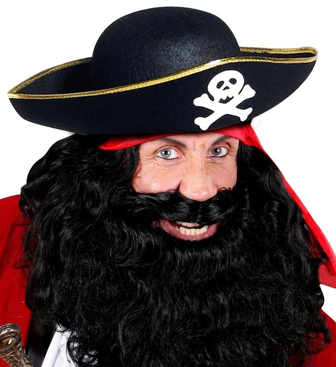 Immagine prodotto Fasnacht Cappello da pirata con teschio