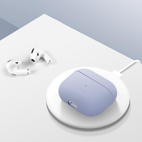 Actual product image Uniq Lino Silicone Case (Charging case cover)