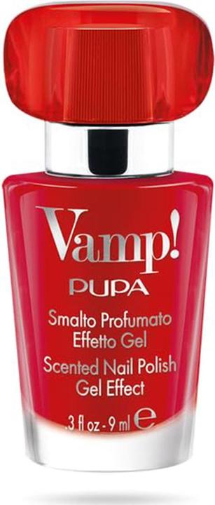 Produktbild Pupa Milano Vamp! Scented Nail Polish passionate red 203 (203, Farblack)