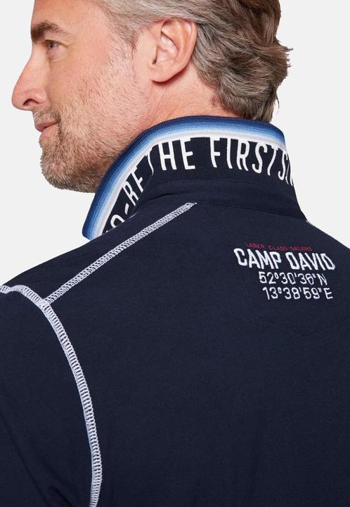 Actual product image Camp David Polo shirt Laser Sailing short-sleeved shirt (S)