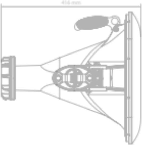 Actual product image RF-Elements HG3-TP-A90 - 16 dBi - 5.18 - 6 GHz - 90° - 25° - horn antenna - TwistPort