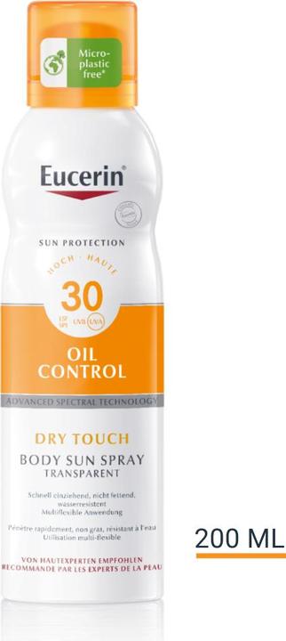Immagine prodotto Eucerin SUN Body Oil Control Crema Gel Tocco Secco SPF 30 (Olio abbronzatura, SPF 30, 200 ml, 190 g)