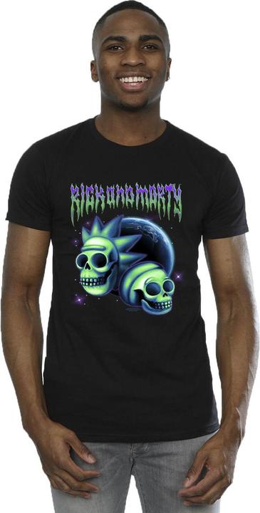 Immagine prodotto Rick And Morty Space Skull Maglietta Uomo (L)