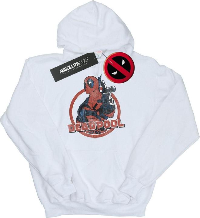 Produktbild Deadpool Gun Finger Kapuzenpullover (L)