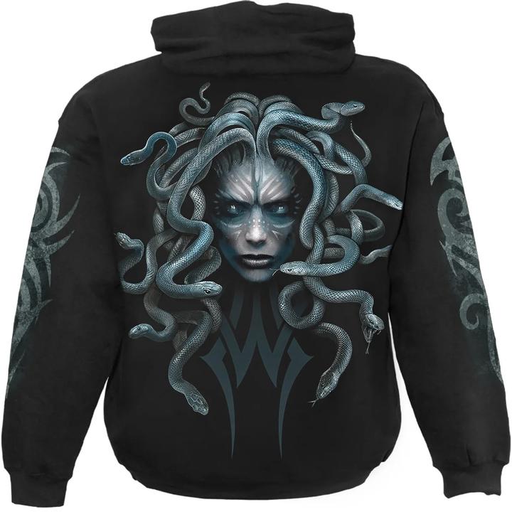 Actual product image Spiral Unisex Adult Stone Gaze Hoodie (S)