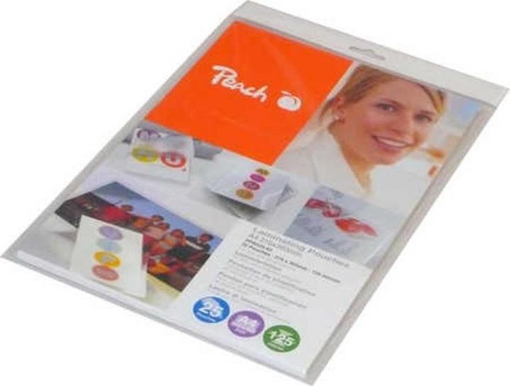 Actual product image Peach Ppr525-02 (A4, 25 Piece, 125 µm)