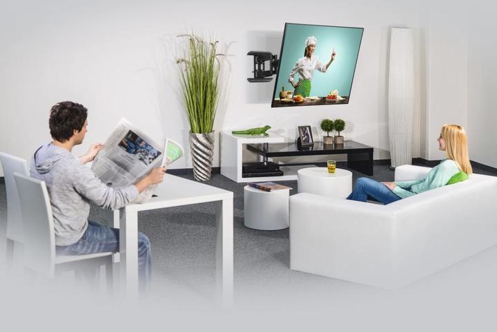 Produktbild Hama TV-Wandhalterung FULLMOTION, 3 Sterne, 229 cm (90"), Schwarz (Wand, 90.16", 50 kg)