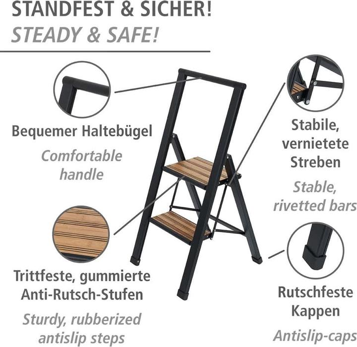 Image du produit Wenko Escabeau pliant (Escabeau, 44 cm)