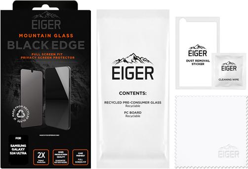 Produktbild Eiger Mountain Glass Black Edge (1 Stück, Samsung Galaxy S24 Ultra)