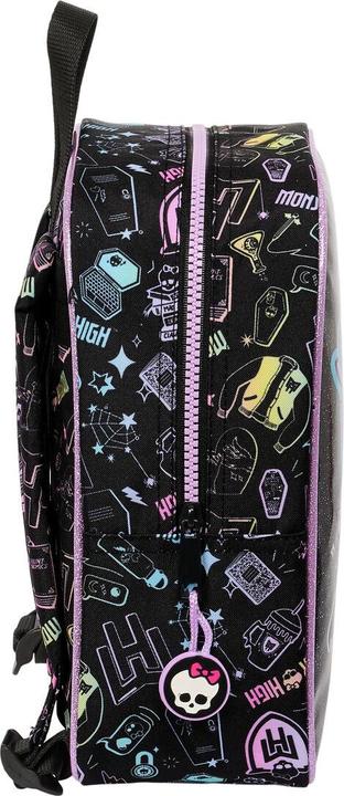 Produktbild Monster High Kinderrucksack Schwarz 22 x 27 x 10 cm