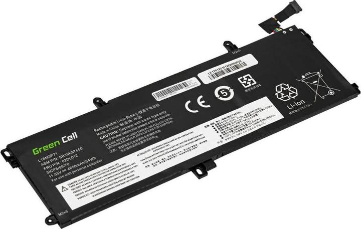 Actual product image GreenCell Laptop Battery for Lenovo ThinkPad T590 T15 P15s P53s - 4650mAh (3 Cells, 4650 mAh)