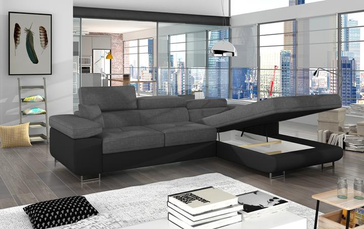 Actual product image ELTAP Armando (Corner sofa, 4-seater, Sofa bed)