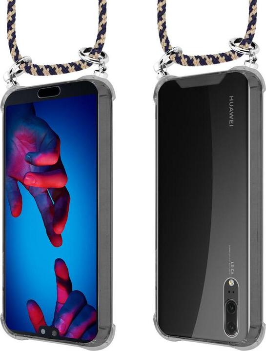 Produktbild Cadorabo TPU Handy Kette SILBER Cover