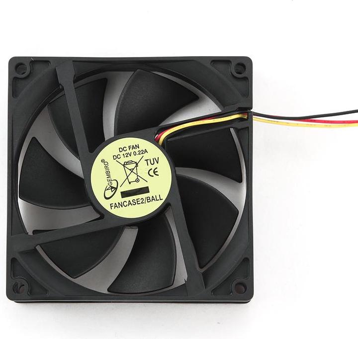 Immagine prodotto Gembird FANCASE2/BALL Fan per PC (90 mm, 1 x)