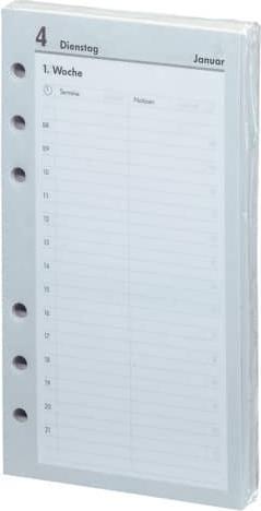 Actual product image BSB-Obpacher Calendar inserts for timer approx. A7 1day/1page (12 x 8 cm)