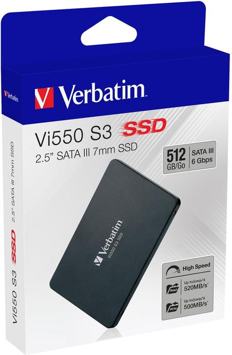 Verbatim Vi550 S3 (512 Go, 2.5")