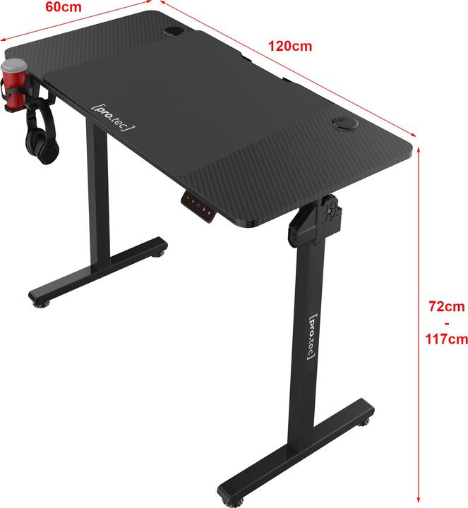 Image du produit Pro-Tec Stryn (120 x 60 x 71.5 cm)