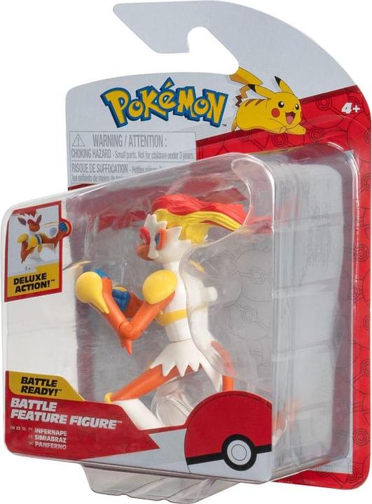 Produktbild Jazwares Pokémon PKW2670 4.5" Battle Figure-Infernape