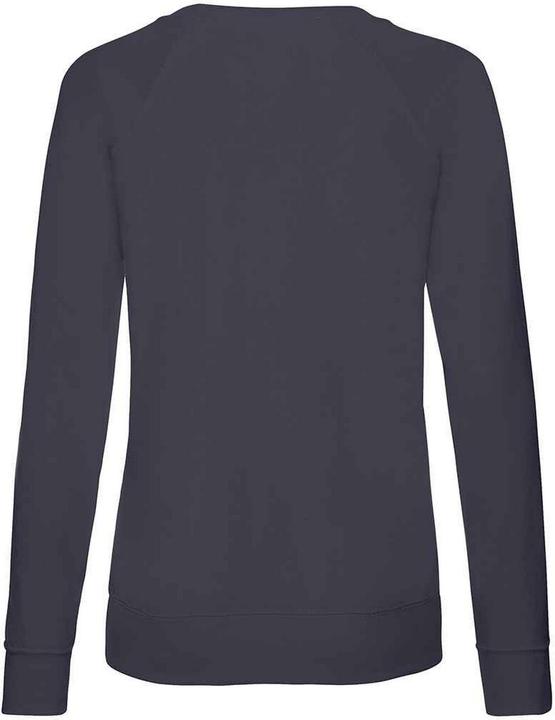 Actual product image Fruit of the Loom Womens/Ladies Lightweight Lady Fit Raglan Sweatshirt (34 D)