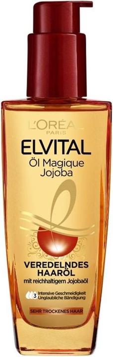 Actual product image L'Oréal Paris L'Oreal Paris Elvital Jojoba Oil Hair Oil Treatment For Nourishing - 90 Ml (90 ml)
