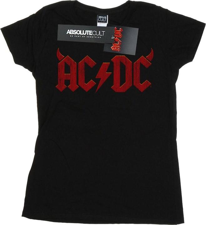 Produktbild AC/DC Horns Logo TShirt aus Baumwolle (XL)