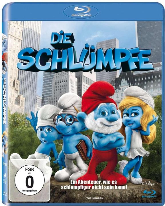 The Smurfs (Blu-ray, 2011, Swedish, English, German, Danish, Finnish, Norwegian)