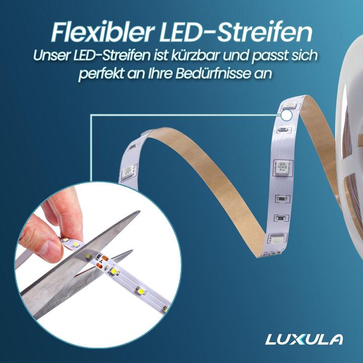 Actual product image Luxula LED strip (Neutral White, 500 cm, Indoor)