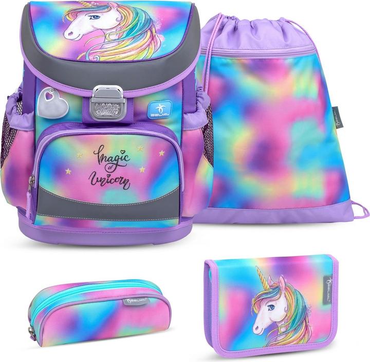Produktbild Belmil MINI FIT Schulrucksack-Set Rainbow Color (17 l)
